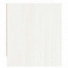 Nachttisch Weiß 40x31x35,5 cm Massivholz Kiefer
