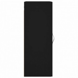 Wandschrank Schwarz 34,5x34x90 cm