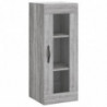 Wandschrank Grau Sonoma 34,5x34x90 cm