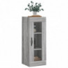 Wandschrank Grau Sonoma 34,5x34x90 cm