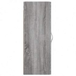 Wandschrank Grau Sonoma 34,5x34x90 cm