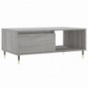 Couchtisch Grau Sonoma 90x50x36,5 cm Holzwerkstoff