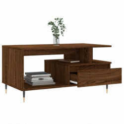 Couchtisch Braun Eichen-Optik 90x49x45 cm Holzwerkstoff