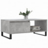 Couchtisch Betongrau 90x50x36,5 cm Holzwerkstoff