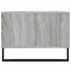 Couchtisch Grau Sonoma 90x50x36,5 cm Holzwerkstoff