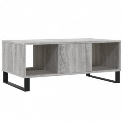 Couchtisch Grau Sonoma 90x50x36,5 cm Holzwerkstoff