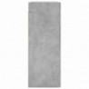 Wandschrank Betongrau 69,5x34x90 cm Holzwerkstoff