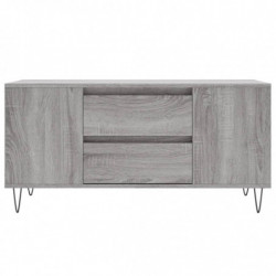 Couchtisch Grau Sonoma 102x44,5x50 cm Holzwerkstoff