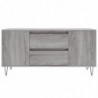 Couchtisch Grau Sonoma 102x44,5x50 cm Holzwerkstoff