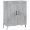 Sideboard Betongrau 69,5x34x90 cm Holzwerkstoff