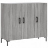 Sideboard Grau Sonoma 90x34x80 cm Holzwerkstoff