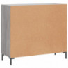 Sideboard Grau Sonoma 90x34x80 cm Holzwerkstoff