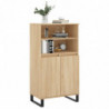 Highboard Sonoma-Eiche 60x36x110 cm Holzwerkstoff