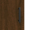 Sideboard Braun Eichen-Optik 90x34x80 cm Holzwerkstoff