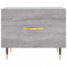 Couchtische 2 Stk. Grau Sonoma 50x50x40 cm Holzwerkstoff