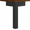 Highboard Braun Eichen-Optik 34,5x32,5x180 cm Holzwerkstoff