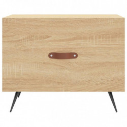 Couchtische 2 Stk. Sonoma-Eiche 50x50x40 cm Holzwerkstoff