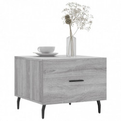 Couchtische 2 Stk. Grau Sonoma 50x50x40 cm Holzwerkstoff