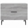 Couchtische 2 Stk. Grau Sonoma 50x50x40 cm Holzwerkstoff