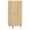 Highboard Sonoma-Eiche 34,5x34x180 cm Holzwerkstoff