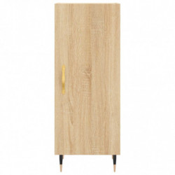 Highboard Sonoma-Eiche 34,5x34x180 cm Holzwerkstoff