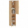 Highboard Sonoma-Eiche 34,5x34x180 cm Holzwerkstoff