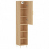 Highboard Sonoma-Eiche 34,5x34x180 cm Holzwerkstoff