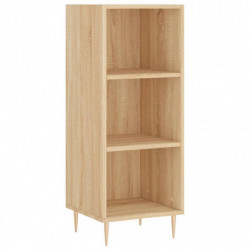 Highboard Sonoma-Eiche 34,5x34x180 cm Holzwerkstoff