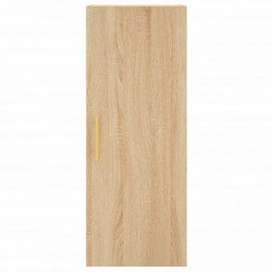 Highboard Sonoma-Eiche 34,5x34x180 cm Holzwerkstoff