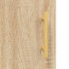 Highboard Sonoma-Eiche 34,5x34x180 cm Holzwerkstoff