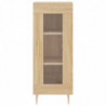 Highboard Sonoma-Eiche 34,5x34x180 cm Holzwerkstoff