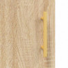 Highboard Sonoma-Eiche 34,5x34x180 cm Holzwerkstoff