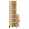 Highboard Sonoma-Eiche 34,5x34x180 cm Holzwerkstoff