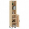 Highboard Sonoma-Eiche 34,5x34x180 cm Holzwerkstoff