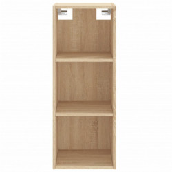 Highboard Sonoma-Eiche 34,5x34x180 cm Holzwerkstoff