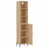 Highboard Sonoma-Eiche 34,5x34x180 cm Holzwerkstoff