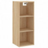 Highboard Sonoma-Eiche 34,5x34x180 cm Holzwerkstoff