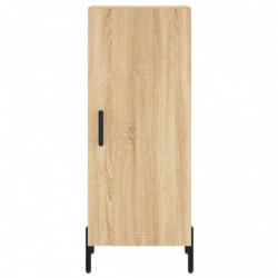 Highboard Sonoma-Eiche 34,5x34x180 cm Holzwerkstoff