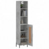 Highboard Betongrau 34,5x34x180 cm Holzwerkstoff