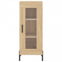 Highboard Sonoma-Eiche 34,5x34x180 cm Holzwerkstoff