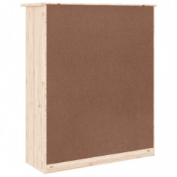 Sideboard-Aufsatz ALTA 77x30x92 cm Massivholz Kiefer