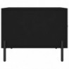 Couchtische 2 Stk. Schwarz 50x50x40 cm Holzwerkstoff