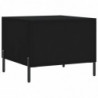 Couchtische 2 Stk. Schwarz 50x50x40 cm Holzwerkstoff