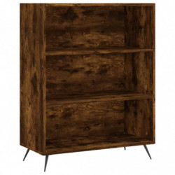 Highboard Räuchereiche 69,5x32,5x180 cm Holzwerkstoff