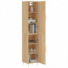 Highboard Sonoma-Eiche 34,5x34x180 cm Holzwerkstoff