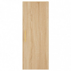 Highboard Sonoma-Eiche 34,5x34x180 cm Holzwerkstoff