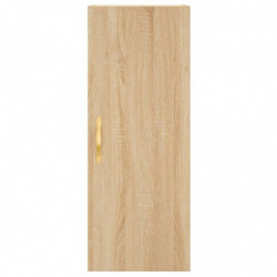 Highboard Sonoma-Eiche 34,5x34x180 cm Holzwerkstoff