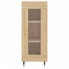 Highboard Sonoma-Eiche 34,5x34x180 cm Holzwerkstoff