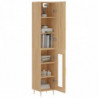 Highboard Sonoma-Eiche 34,5x34x180 cm Holzwerkstoff