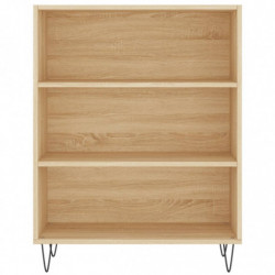 Highboard Sonoma-Eiche 69,5x32,5x180 cm Holzwerkstoff